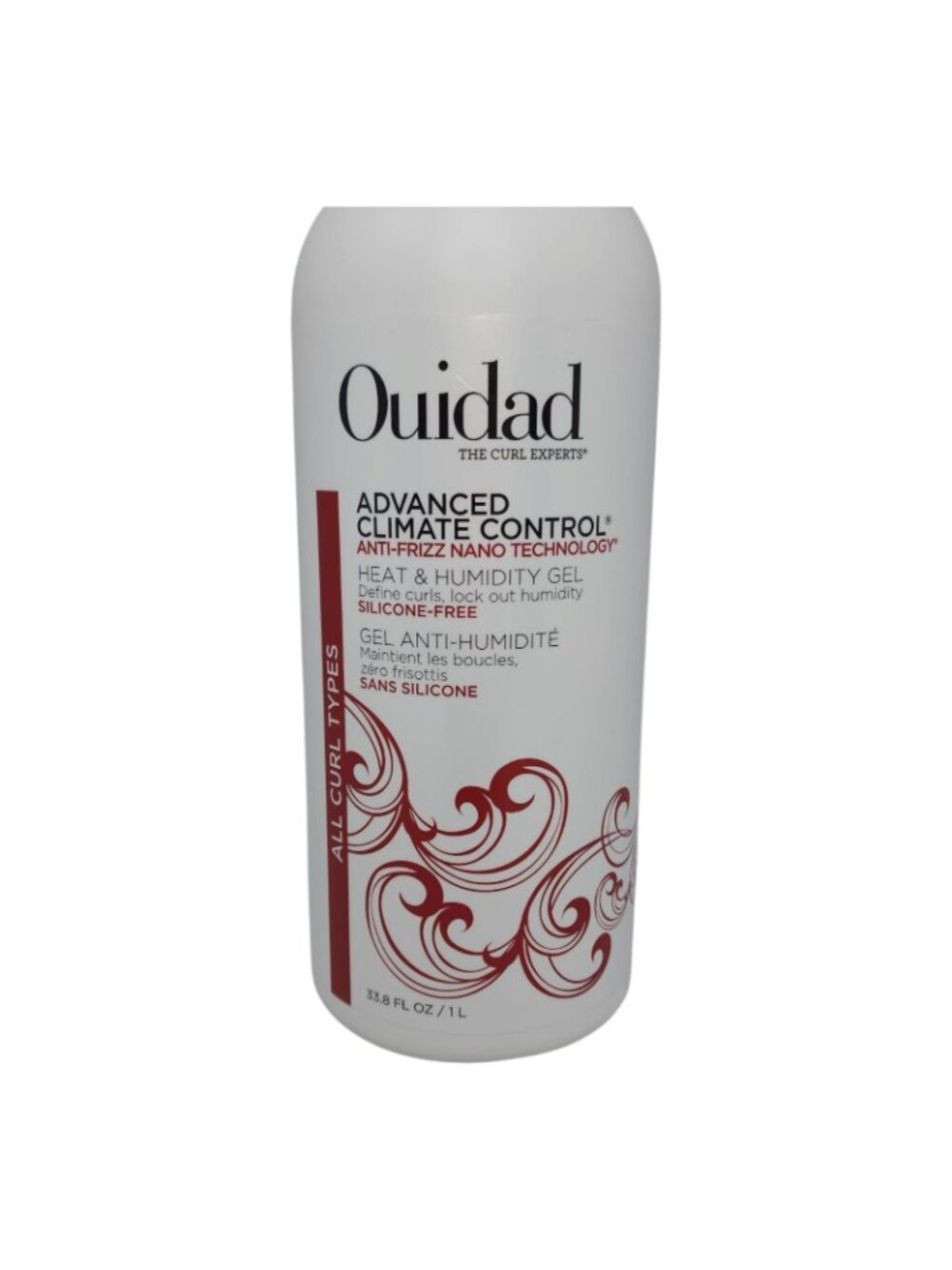 Ouidad Advanced Climate Control Heat Humidity Gel 33.8oz SiliconeFree Anti-Frizz - Picture 2 of 6
